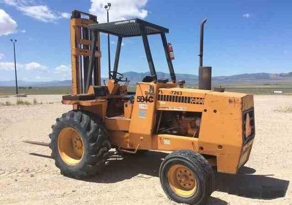 Case 584C, 585C, 586C Construction King Forklift Parts Manual PDF