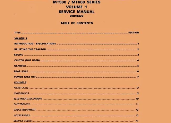 CHALLENGER MT535, MT545, MT565, MT635, MT645, MT655, MT665 TRACTORS SERVICE REPAIR MANUAL PDF DOWNLOAD