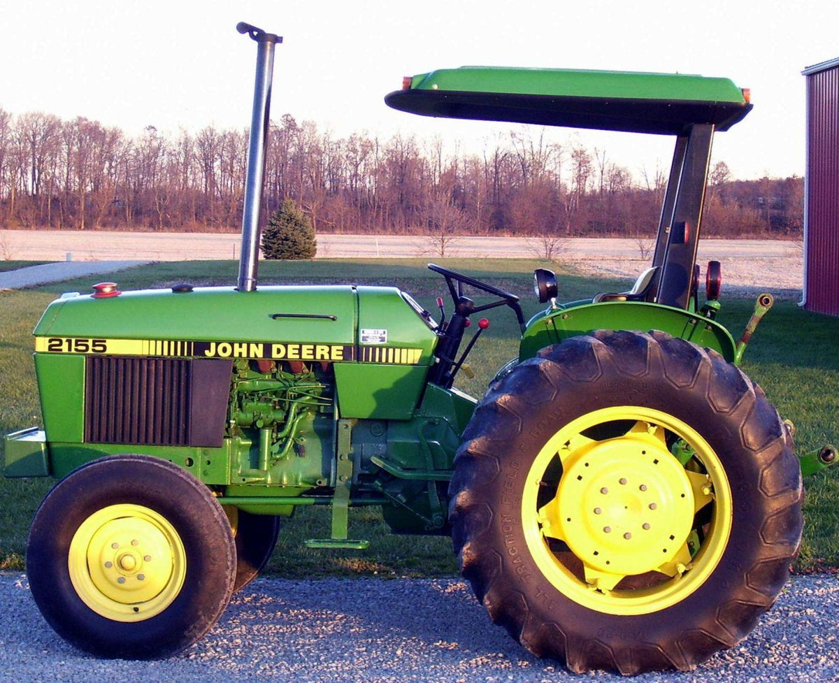 John Deere 2155, 2355, 2355N, 2555, 2755, 2855, 2855N, 2955, 3155 Tractor Operation, Maintenance & Diagnostic Test Service Manual