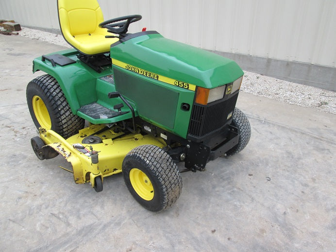 John Deere 455 Lawn And Garden Tractor (SN. 070001) Operator's Manual OMM144040 - PDF