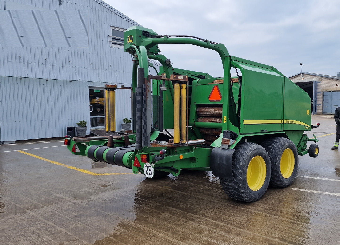John Deere C440R Round Hay and forage Wrapping Baler Technical Service Repair Manual TM301019 - PDF