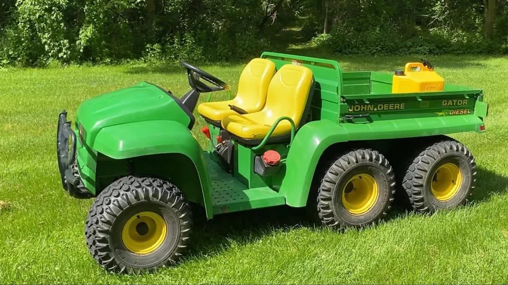 John Deere Gator 6*4 Diesel Utility Vehicle Operator's Manual OMM128787 - PDF