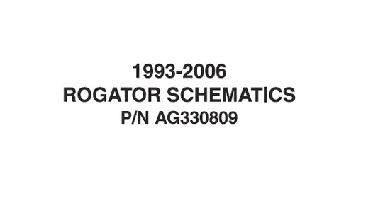 AGCO 1993-2006 ROGATOR SCHEMATICS MANUAL PDF DOWNLOAD