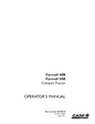 Case IH Farmall 40B, Farmall 50B Compact Tractor Operator’s Manual 84370270 PDF