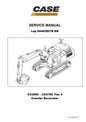 Case CX350C, CX370C Tier 4 Crawler Excavator Service Repair Manual Lep 84402827B PDF