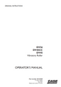Case DV36, DV45CC, DV45 Vibratory Roller Operator’s Manual PDF