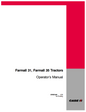 Case IH Farmall 31, Farmall 35 Tractor Operator’s Manual 87667449 PDF