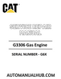 Cat Caterpillar G3306 Gas Engine Service Repair Manual 