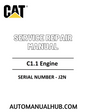 Cat Caterpillar C1.1 Engine Service Repair Manual 