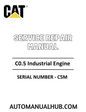 Cat Caterpillar C0.5 Industrial Engine Service Repair Manual 