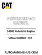 Cat Caterpillar 3408C Industrial Engine Service Repair Manual