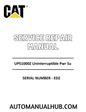 Cat Caterpillar UPS1000Z Uninterruptible Pwr Su Service Repair Manual 