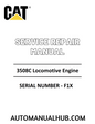 Cat Caterpillar 3508C Locomotive Engine Service Repair Manual 