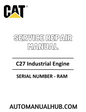 Cat Caterpillar C27 Industrial Engine Service Repair Manual 