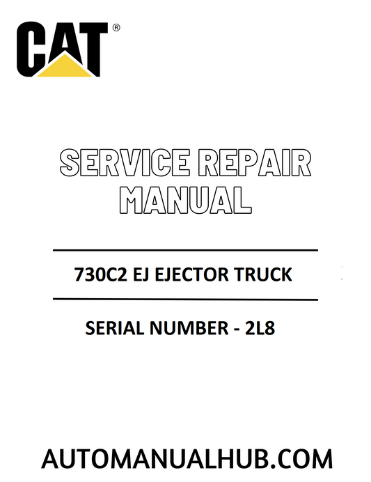 Cat Caterpillar 730C2 EJ Ejector Truck Service Repair Manual 