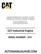Cat Caterpillar C27 Industrial Engine Service Repair Manual 