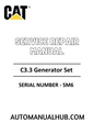 Cat Caterpillar C3.3 Generator Set Service Repair Manual 