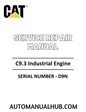 Cat Caterpillar C9.3 Industrial Engine Service Repair Manual 