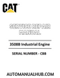 Cat Caterpillar 3508B Industrial Engine Service Repair Manual 