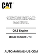 Cat Caterpillar C9.3 Engine Service Repair Manual 
