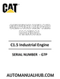 Cat Caterpillar C1.5 Industrial Engine Service Repair Manual