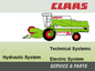 CLAAS DOMINATOR 48-68 HYDRAULIC & ELECTRIC SYSTEM TECHNICAL SERVICE MANUAL PDF DOWNLOAD