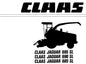 CLAAS JAGUAR 685 SL, 690 SL, 695 SL OPERATOR’S MANUAL PDF DOWNLOAD