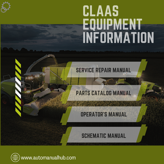 Claas Arion 630 and 610 C tractors have been expertly serviced with this downloadable PDF manual. Get access to detailed instructions and easy-to-follow diagrams to repair and maintain your tractors. Quickly and securely checkout with PayPal.