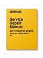 Cat Caterpillar 3304 Industrial Engine Service Repair Manual Serial No - 04B26769-UP