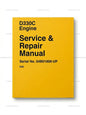 Caterpillar D330C Engine Service & Repair Manual Serial No. 04B01800-UP PDF Cover