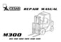 CESAB M300 315, 318, 320, 325, 330, 335 FORKLIFT TRUCK SERVICE REPAIR MANUAL PDF DOWNLOAD