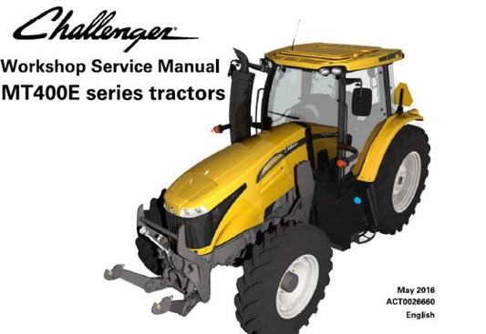 CHALLENGER MT455E, MT465E, MT475E, MT485E, MT495E TRACTOR SERVICE REPAIR MANUAL PDF DOWNLOAD