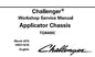 CHALLENGER TG8400C APPLICATOR CHASSIS SERVICE REPAIR MANUAL PDF DOWNLOAD