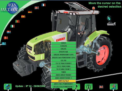 CLAAS ARES 507, 607 TRACTOR SERVICE REPAIR MANUAL PDF DOWNLOAD