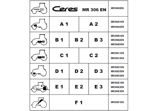 CLAAS CERES 316, 326, 336, 346 TRACTOR SERVICE REPAIR MANUAL PDF DOWNLOAD