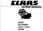 CLAAS CUTTERBAR 3.90 M – 9.00 M (LEXION) SERVICE REPAIR MANUAL PDF DOWNLOAD