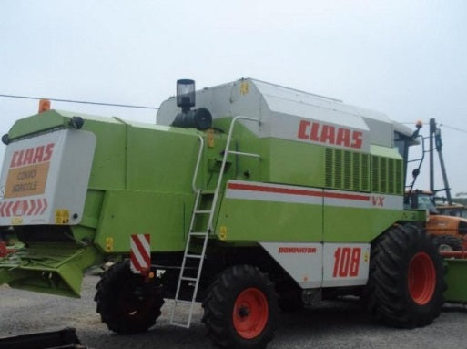 CLAAS DOMINATOR 108 VX, 98 VX, 88 VX COMBINE HARVESTER SERVICE REPAIR MANUAL PDF DOWNLOAD