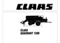 CLAAS QUADRANT 1200 OPERATOR’S MANUAL PDF DOWNLOAD