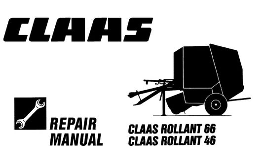 CLAAS ROLLANT 66, 64 BALER SERVICE REPAIR MANUAL PDF DOWNLOAD