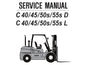 CLARK C40D, C45D, C50SD, C55SD, C40L, C45L, C50SL, C55SL FORKLIFT SERVICE REPAIR WORKSHOP MANUAL PDF DOWNLOAD