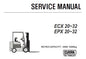 CLARK ECX20-32, EPX20-32 FORKLIFT (ECX360-EPX360) SERVICE REPAIR MANUAL (SM717) PDF DOWNLOAD