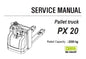 CLARK PX20 PALLET TRUCK FORKLIFT SERVICE REPAIR MANUAL (SM924) PDF DOWNLOAD