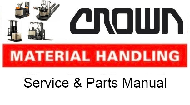 CROWN ESR3000 FORKLIFT PARTS AND SERVICE REPAIR MANUAL PDF DOWNLOAD