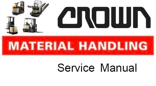 CROWN ESR4000 FORKLIFT SERVICE REPAIR MANUAL PDF DOWNLOAD