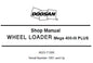 DAEWOO DOOSAN MEGA 400-III PLUS WHEEL LOADER SERVICE REPAIR SHOP MANUAL PDF DOWNLOAD