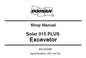DAEWOO DOOSAN SOLAR 015 PLUS EXCAVATOR SERVICE REPAIR SHOP MANUAL PDF DOWNLOAD