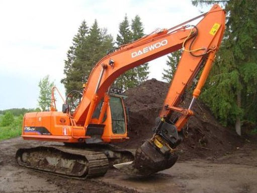 DAEWOO DOOSAN SOLAR 175LC-V EXCAVATOR SERVICE REPAIR SHOP MANUAL PDF DOWNLOAD