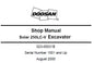 DAEWOO DOOSAN SOLAR 250LC-V EXCAVATOR SERVICE REPAIR SHOP MANUAL PDF DOWNLOAD
