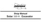 DAEWOO DOOSAN SOLAR 300-3 EXCAVATOR SERVICE REPAIR SHOP MANUAL PDF DOWNLOAD