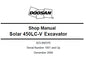 DAEWOO DOOSAN SOLAR 450LC-V EXCAVATOR SERVICE REPAIR SHOP MANUAL PDF DOWNLOAD